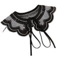 thumbnail image 1 of Diseño elegante de cuello falso con lentejuelas para mujeres y niñas, vestidos y suéteres, 1 of 2