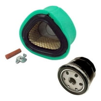 Air Filter And Oil Filter For John Deere GT225 LT133 LX255 Fits GY20574
