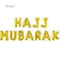thumbnail image 4 of Globo de látex con letras de Eid Mubarak, globo de aluminio para Hajj Mubarak, suministros de decoración para fiestas islámicas, festivales musulmanes de Ramadán Kareem, 4 of 5