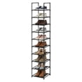 thumbnail image 4 of SONGMICS HOME Shoe Rack, 10-Tier Shoe Shelf Organizer, Shoe Tower, 10 Pairs, for Closet, Entryway, Black, 4 of 9