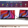 thumbnail image 6 of KURIETIM 21.5 Inch Portable Monitor 100Hz | Large Screen FHD 1080P IPS External Display, 6 of 8