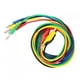 thumbnail image 2 of p1042 4mm Banana Plug to 10mm Aligator Clip Adaptor Probe Test Lead Cable, 2 of 5