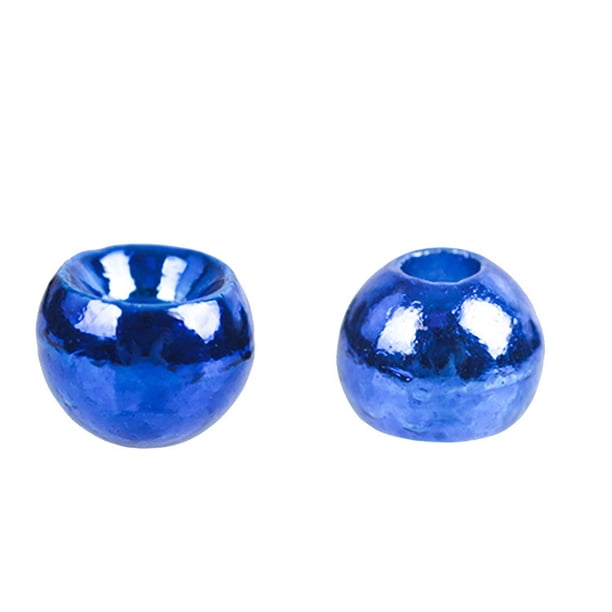 Anzuelo para moscas, anzuelo para el pelo, bolas redondas de tungsteno, oro, plata, negro, cabeza de ninfa de tungsteno