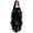 Coffee, variant on Xijirk Womens Gothic Renaissance Costume Off Shoulder Lace Up Flare Mesh Sleeve High Low Tulle Dress for Halloween Cosplay Party Role Play,Red,L