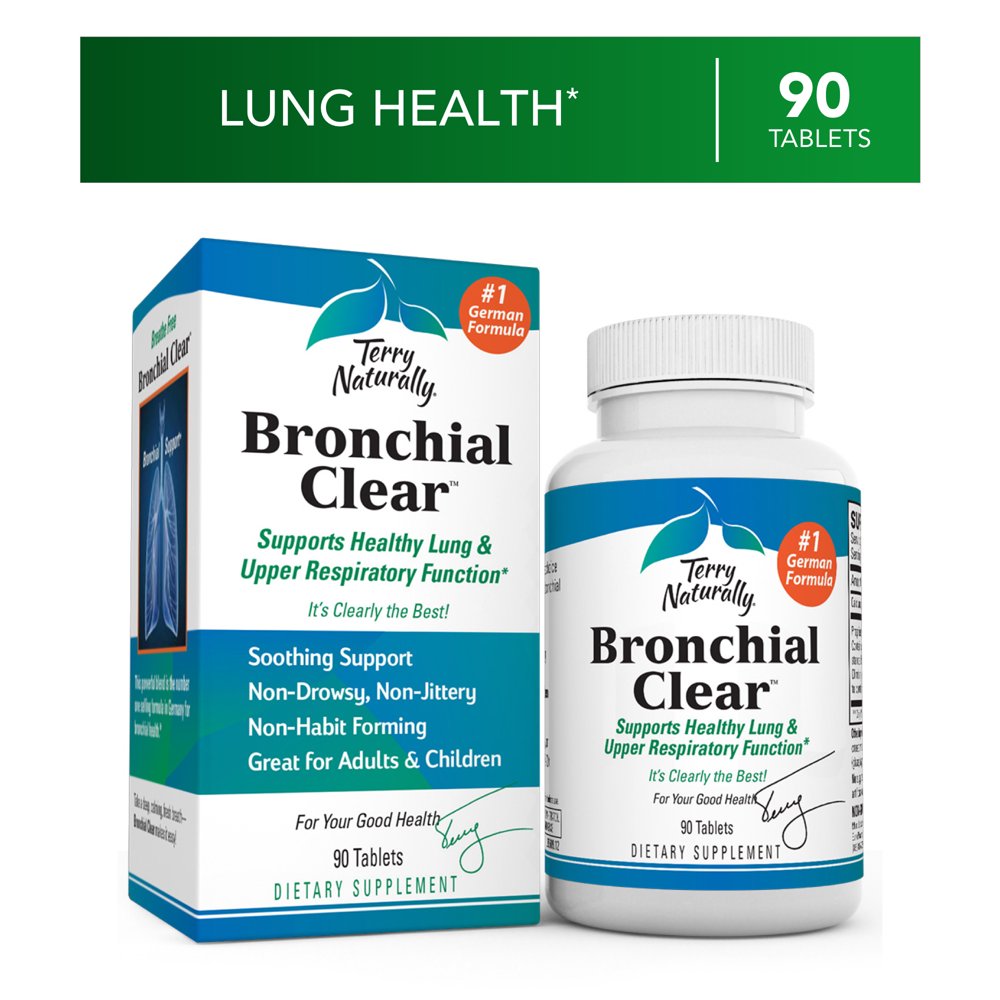 Bronchial Clear 90 Tablets by EuroPharma