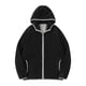 thumbnail image 1 of Sudadera con capucha para hombre, sudadera con capucha de manga larga lisa, forro polar con cremallera, abrigo grueso y cálido, sudaderas para hombre, blusa de poliéster, 1 of 5
