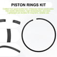thumbnail image 2 of Uxcell 4-Pack Engine Piston Rings Kit, 52mm x 1.5mm Thick Ductile Iron Piston Ring Set Standard Replacement for Small Engines/Motors/Machinery [Black], 2 of 6