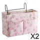 thumbnail image 1 of 2xBedside Impermeable Con Múltiples Bolsillos Para Dormitorio , Sofá De Viaje, Color Rosa, 1 of 3