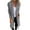 Gray, variant on ZACPNCV Women's Winter Casual Jackets Long Sleeve Solid Color Long Lapel Cardigan Top Jacket Green