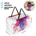 thumbnail image 2 of Jellyfish Large Capacity Reusable Foldable Oxford Cloth Shopping Bag Laundry Basket Grocery Baskets, 2 of 7