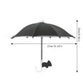 thumbnail image 4 of Mini Motorcycle Umbrella with Phone Holder - Suction Cup Mount, Windproof - for Rain Protection, Delivery Rides, Outdoor Activities, 4 of 4