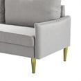 thumbnail image 6 of Aukfa 2-Seater Loveseat, Modern Love Seat Couch for Living Room, Beige, 6 of 10