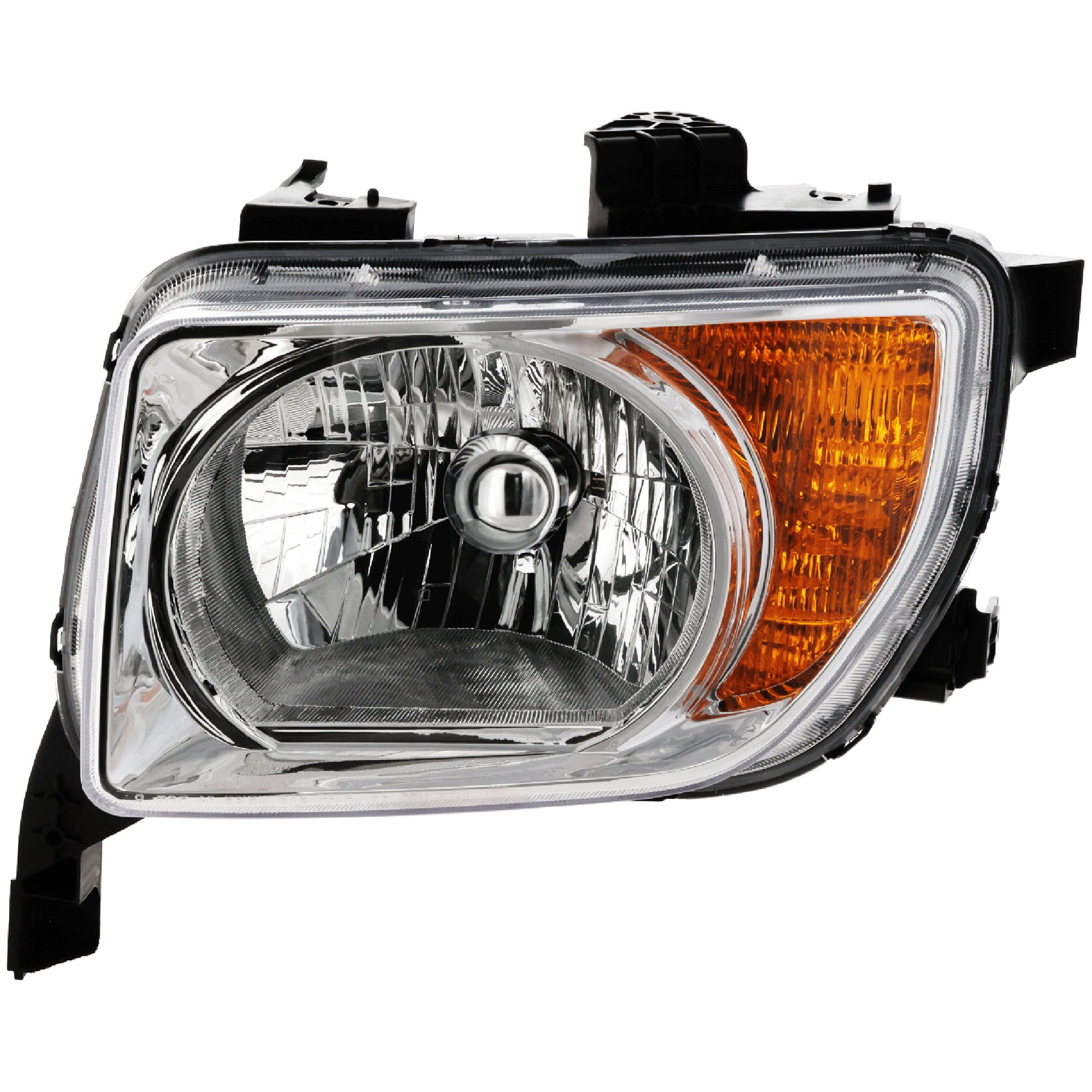 Headlight Compatible With 2003-2006 Honda Element SET of 2 Left Driver and Right Passenger Side Halogen With bulb(s)