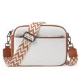 thumbnail image 1 of Bandolera TANTOMI Trendy de piel vegana para mujer, color blanco, 1 of 7