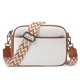 thumbnail image 1 of Bandolera TANTOMI Trendy de piel vegana para mujer, color blanco, 1 of 7