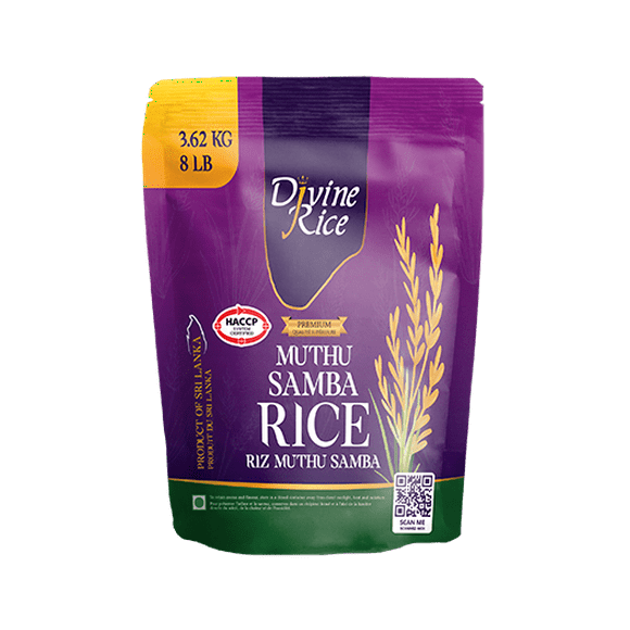 Muthu Samba Divine Rice (8 Lb)