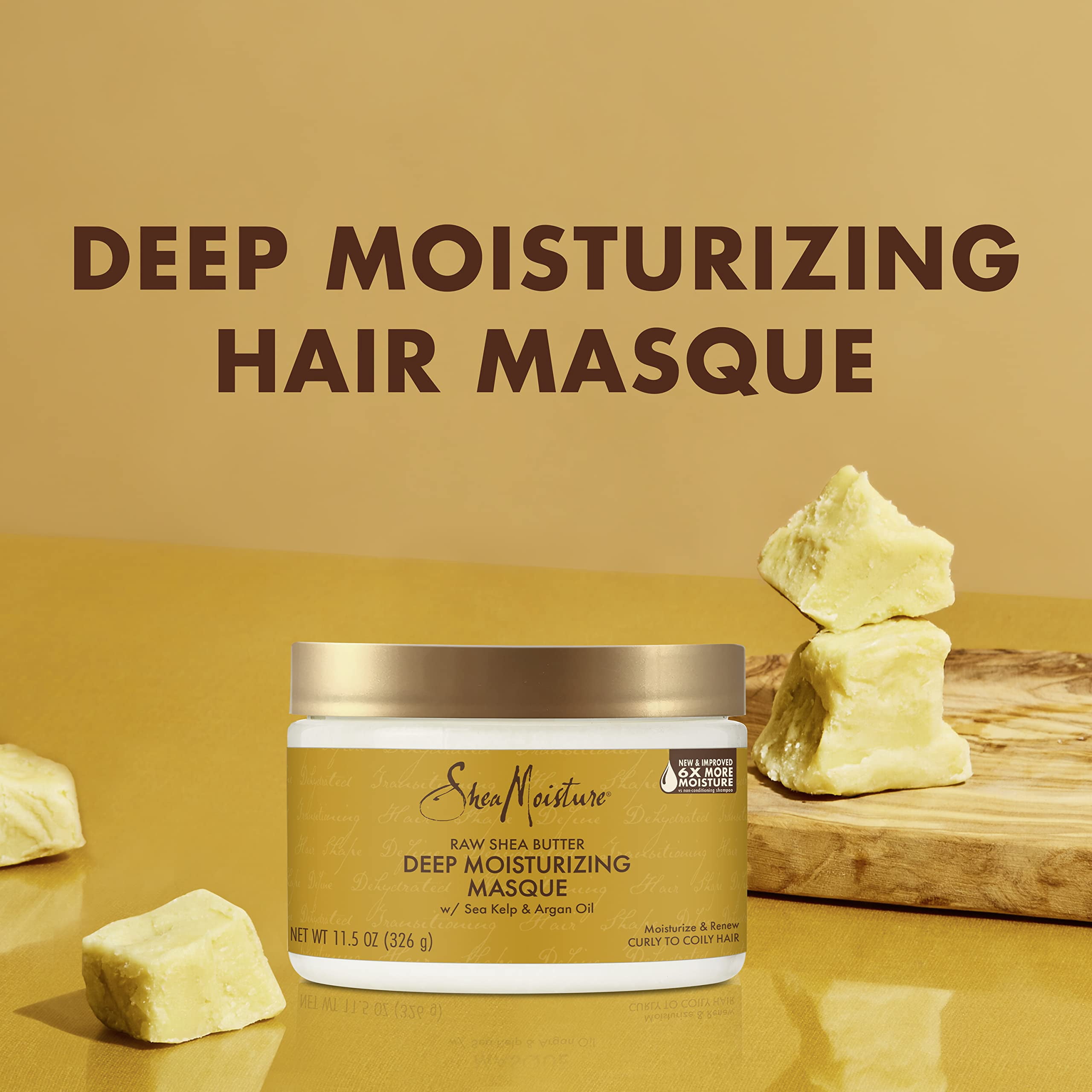 Sheamoisture 12 Oz Raw Shea Butter Deep Treatment Masque