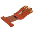 thumbnail image 1 of Gant de Protection Extérieur Trois Doigts Arc Recourbé Traditionnel Tir à l'Arc Équipement de Protection, 1 of 9