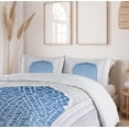 thumbnail image 5 of Ambesonne Middle Eastern Duvet Cover Sets, Ethnic Oriental Door, 2-King, Grey and Azure Blue, 5 of 6