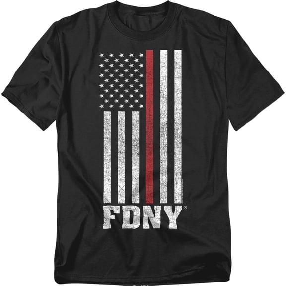 New York City T-Shirt Thin Red Line Unisex Graphic Tee For Men & Women