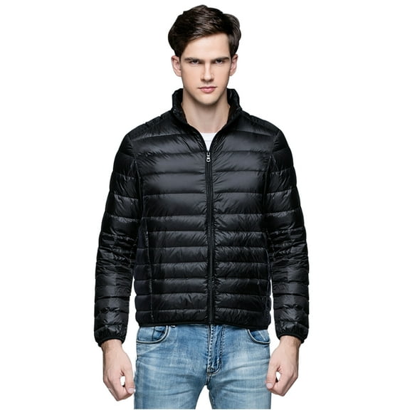 Camii Mia Mens Puffer Jacket Packable Down Jacket Lightweight Water Resistant Coats Puffer Jacket