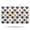 Pioneer Flower Floral-2, variant on Pioneer Flower Floral Print Pattern Bathroom Rugs Mat, Non Slip Microfiber Bathroom Rug with Rubber Backing, Soft Mats for Bathroom Floor Tub Shower, 24"x60"
