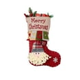 thumbnail image 3 of Xuniizn Christmas Stockings Bulk, Assorted Festive Xmas Stockings for Fireplace Mantel Decor, Traditional Holiday Ornaments, Christmas Decorations for Home, Cloth, 3 of 7
