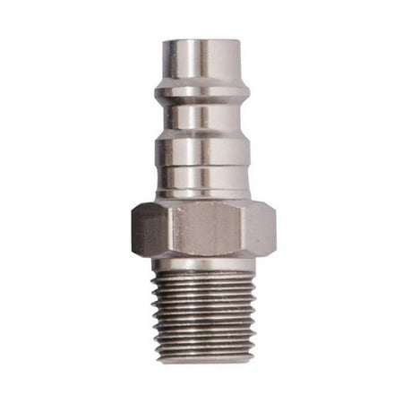 - 1/4 Hi Flow Male Plug 12-925