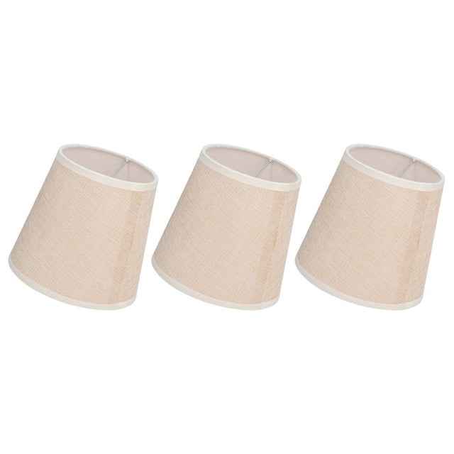 Pantalla de lámpara de mesa, pantallas de lámpara, pantallas de lámpara pequeñas, simples y modernas, funcionamiento suave