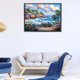 thumbnail image 3 of Cuadros Decorativos 5D DIY Diamond Painting Kits Beach Full Round Drill Wall Decor Art (X446) Likrtyny embutido en tela, 3 of 9