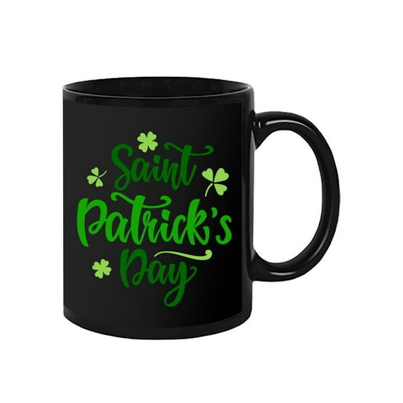 Saint Patricks Day Shamrock. Mug -Image by Shutterstock,