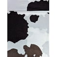 thumbnail image 4 of De Leon Collections 63702 Cow Hide Print Animal Print Sheet, Brown & White - Full Size, 4 of 4