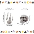thumbnail image 2 of Set de decoración de Halloween Sumind con 4 minicalaveras y 4 manos de esqueleto, 2 of 6