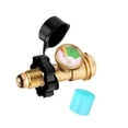 thumbnail image 2 of Convertidor de lata de propano para exteriores con manómetro que convierte la válvula del tanque Pol en un medidor de presión de gas tipo 1 Qcc1, 2 of 8