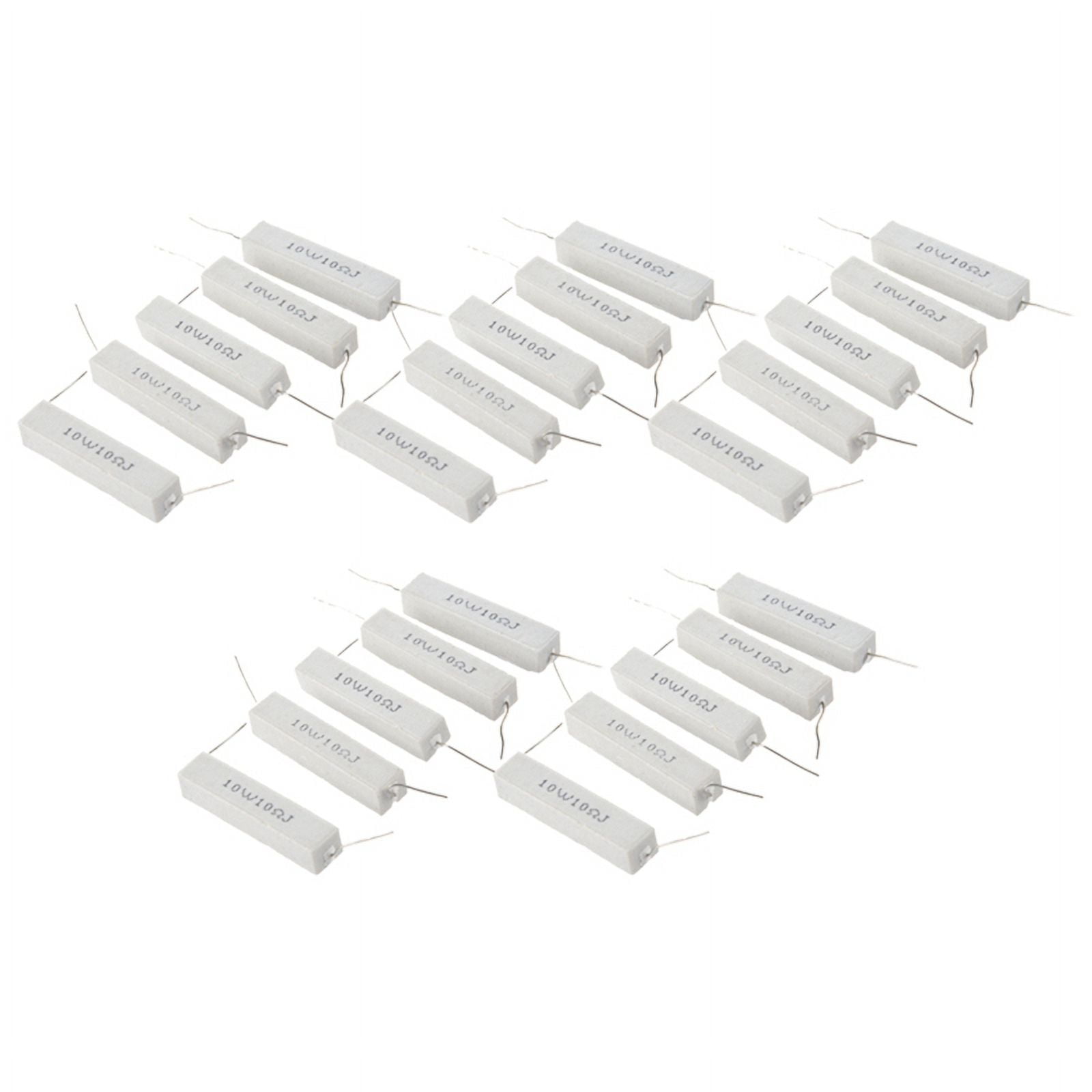 5 Resistenze In Ceramica A Filo Avvolto 5 Ohm 10W 5% – Gaetooely, Per Elettronica