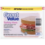 Great Value: Turkey Ham, 16 Oz