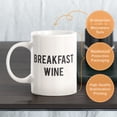 thumbnail image 3 of Designs ByLITA Breakfast Wine 11oz Plastic Coffee Mug, 3 of 3
