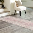 thumbnail image 3 of RugPal Transitional Pria Collection Area Rug 2'7"x14' - Beige-Pink, 3 of 5