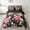 Pink Brown Black, variant on White Tiger 7 Pieces Bedding Set Twin,Purple Blue Starry Glitter Galaxy Mystic Bed in a Bag ,Natural Wild Animal Universe Wildlife Trippy Comforter Set with Sheets,Pillow Covers