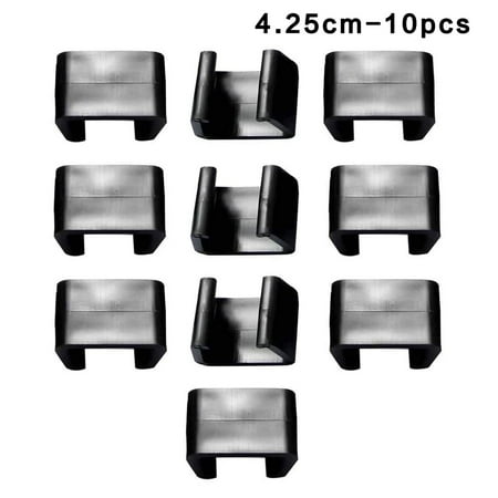 

koaiezne Clip 10PCS 4.25CM Sofa Clip Rattan Connection Furniture Terrace Sofa Tools & Home Improvement Vertical Wall Hooks for Hats Metal Mesh Can Bathroom