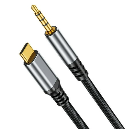 Jesscasday HIFI Type C To 3.5mm Auditory Cable Decoding Chip Lossless Sound 150cm/300cm