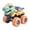 B, variant on Press and Go Excavator Dinosaur Toy Vehicle Construction Play Car for Coordination Development Ages 4+ Years Portable Realistic Design Gift Activity