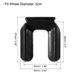 thumbnail image 2 of Uxcell Wheel Stopper, 4 Pack 5cm Furniture Stopper Furniture Wheel Caster Cups, 2 of 6