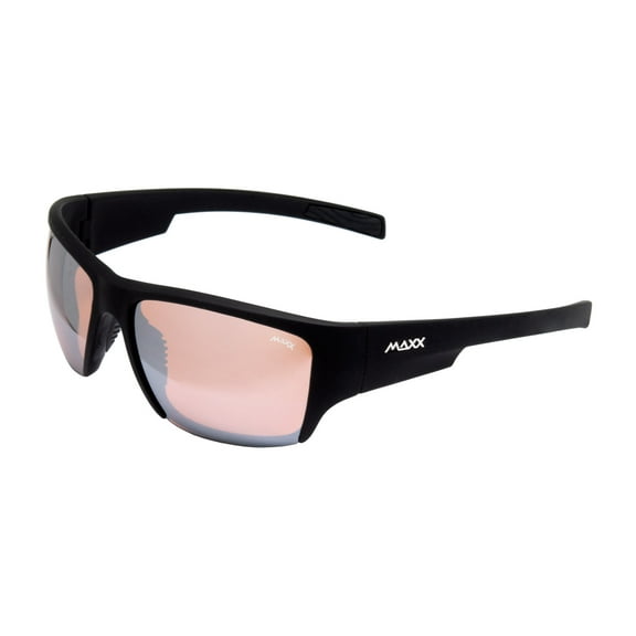 Maxx Spark Sports Sunglasses with HD Lenses and Black Frame