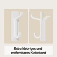 thumbnail image 3 of Ganchos antideslizantes y antiarañazos, construcción de acero inoxidable que ofrece una durabilidad superior y protección a prueba de óxido, ideal para áreas húmedas como baños y cocinas, 3 of 6