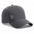 thumbnail image 5 of Sun Visor Hats for Women CQXIDFH Trendy Cute Baseball Cap, Unisex Adjustable Cotton Hat, Fashion Casual Sunshade Headwear for Workout Running Daily, Bucket Hats (Dark Gray, One Size), 5 of 5