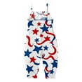 thumbnail image 7 of YunPes Girls Jumpsuit Summer Independence Day Clothing Strapless Personalized Printing Retro Comfortable Casual Jumpsuit First Birthday Romper, 7 of 7