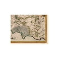 thumbnail image 2 of Historic Map - Rome Province Italy - Blaeu 1640 - Vintage Wall Art, 2 of 4