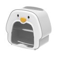 thumbnail image 1 of Dispensador De Pañuelos Faciales, Caja De Almacenamiento De Pañuelos Linda Aplicación Amplia Elegante Plástico Montado En La Pared Para Cocina Para Inodoro, 1 of 7
