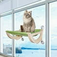 thumbnail image 4 of Hamaca para ventana de gato mascota, percha para ventana, ventosa para asiento de ventana, estante de para gato colgante que ahorra espacio Estilo A Fernando Percha de ventana de gato, 4 of 8